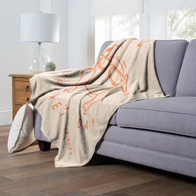 WB / Friends, Happy Turkey Day, Silk Touch Throw Blanket, 50"x60"