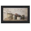 Trendy Decor 4U "He is the Potter" Framed Wall Art, Modern Home Decor Framed Print for Living Room