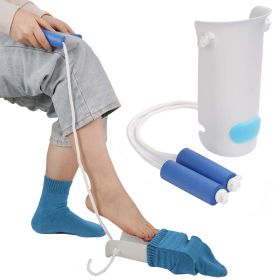 KEKOY Easy on and off Sock Aid, Pulling Assist Device - Sock Helper Aide Tool with Foam Handles - Sock Assist Device for Elderly, Senior, Pregnant