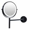 8 Inch 3 Colors LED Lighted, Wall Mounted Makeup Mirror, Double Sided 1X /10X HD Magnifying, 360¬∞ Swivel with Extension Arm