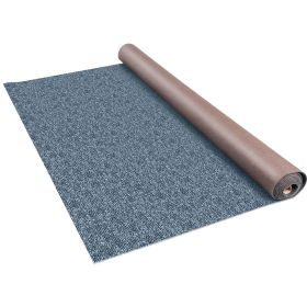 VEVOR Gray Marine Carpet 6 ft x 18 ft Boat Carpet Rugs Indoor Outdoor Rugs for Patio Deck Anti-Slide TPR Water-Proof Back Cut Outdoor Marine Carpeting