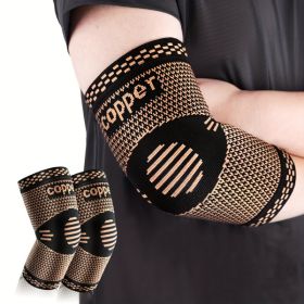 Elbow compression sleeve (1 pair)-prevents and restores tendonitis support for weight lifting, tennis, basketball, and cycling trips in the gym