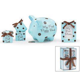 A Special Delivery New Baby Gift Basket - Blue