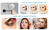 8 Inch 3 Colors LED Lighted, Wall Mounted Makeup Mirror, Double Sided 1X /10X HD Magnifying, 360¬∞ Swivel with Extension Arm