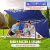 VEVOR Tarp Waterproof 12x16 ft, Plastic Poly Tarp Cover 5 Mil