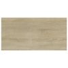 Bookshelf Boards 8 pcs Sonoma Oak 15.7"x7.9"x0.6" Engineered Wood