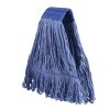 Reusable Clean Heavy Duty Mop Heads, Replacement Mop Heads, Blue Mop Heads, Set of Three