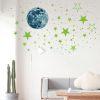 Glow in The Dark Stars for Ceiling, Glow in The Dark Stars and Moon Wall Decals, Stickers Wall Decor, for Kids Nursery Girls Bedroom Living Room