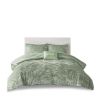 4 Pcs Velvet Comforter Set with Throw Pillow(King/Cal King)