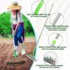 Thatch Rake, Dethatcher Rake for Cleaning Dead Grass, Grass Rake with Stainless Steel Handle, Lawn Loosening Soil Rake