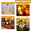 24Pcs Gold Votive Tealights Candle Holders Mercury Glass Shinny Candle Holders For Wedding Birthday Party Home Decoration Table Centerpiece