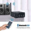 Bluetooth Mini Amplifier Audio Amp - Stereo Integrated 2 Channel