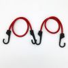 Hyper Tough 2-Pack 24 inch Standard Bungee Cords, Rubber, Red, 0.3 oz