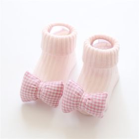 Baby socks (Option: Pink Bow-XS)