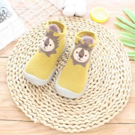 Children floor socks (Option: Yellow-13.5cm)