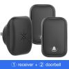 Awapow Self Powered Waterproof Wireless Doorbell Smart Home Without Battery Doorbell With Ringtone 150M Remote Receiver Bell