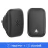 Awapow Self Powered Waterproof Wireless Doorbell Smart Home Without Battery Doorbell With Ringtone 150M Remote Receiver Bell