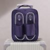 Wholesale Portable Polyester Zipper Travel Shoe Storage Bags Durable for Packaging