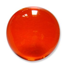 3 Inches of Acrylic Contact Juggling Ball - 75mm (Color: Orange, size: 75mm)