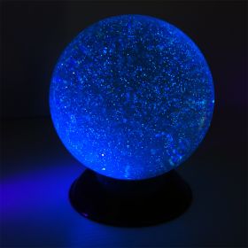 3 Inches of Acrylic Contact Juggling Ball - 75mm (Color: Glitter UV, size: 75mm)