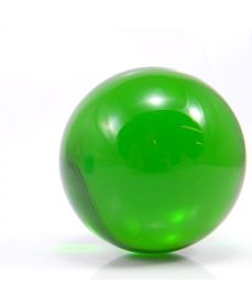 3 Inches of Acrylic Contact Juggling Ball - 75mm (Color: Green, size: 75mm)