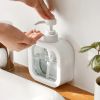 Foaming Soap Dispenser, 300ml And 500ml Dish Soap Dispenser, Refillable Modern Square Pump Bottle Lotion Dispenser, Hand Soap Dispenser For Bathroom