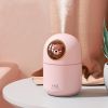 Portable Small Humidifier; 300 Ml Mini Cool Mist Humidifier With Night Light; USB Personal Humidifier Automatic Shutdown; Ultra-quiet