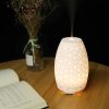 Water Drop Resin Aroma Diffuser Aroma Diffuser Humidifier 130ml Humidifier Warm White Essential Oil Lamp Hollow Machine